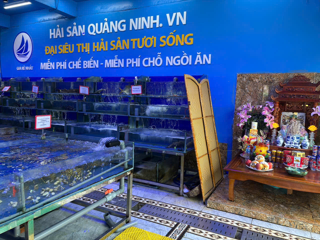 Ảnh nội thất (bố trí chính bên trong) - Hải sản Quảng Ninh Vinhomes VHOP tại Hà Nội